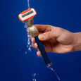 The Razor Starter Set Blush Razor Kit with 2 Razor Heads + Wall Bracket