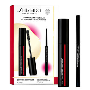 Duo Impact Graphique Mascaraink Chaos Contr&ocirc;le Schwarz Set 11,5 ml