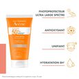Cr&egrave;me Teint&eacute;e SPF 50+ Av&egrave;ne