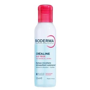 Cr&eacute;aline H2O Waterproof Biphase Micellar Cleanser - Sensitive Eyes and Lips - 125ml