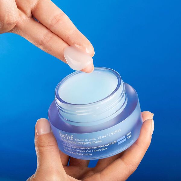 Aqua Bomb Sleeping Mask, Masque de Nuit UltraHydratant Belif