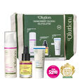 Trousse Rituel S&aelig;t med Global Anti-Aging-creme 50 ml + opstrammende olie & Regenererende 30 ml + &Oslash;jenkonturcreme 15 ml