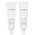 Souffl&eacute; Hand Cream Duo Set met handcr&egrave;mes Amber-Vanille en Amandel-Kokos 2x55 ml