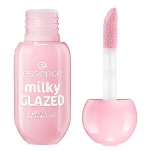 Milky Glossy B&aacute;lsamo labial hidratante, alisante y brillante, 4 ml