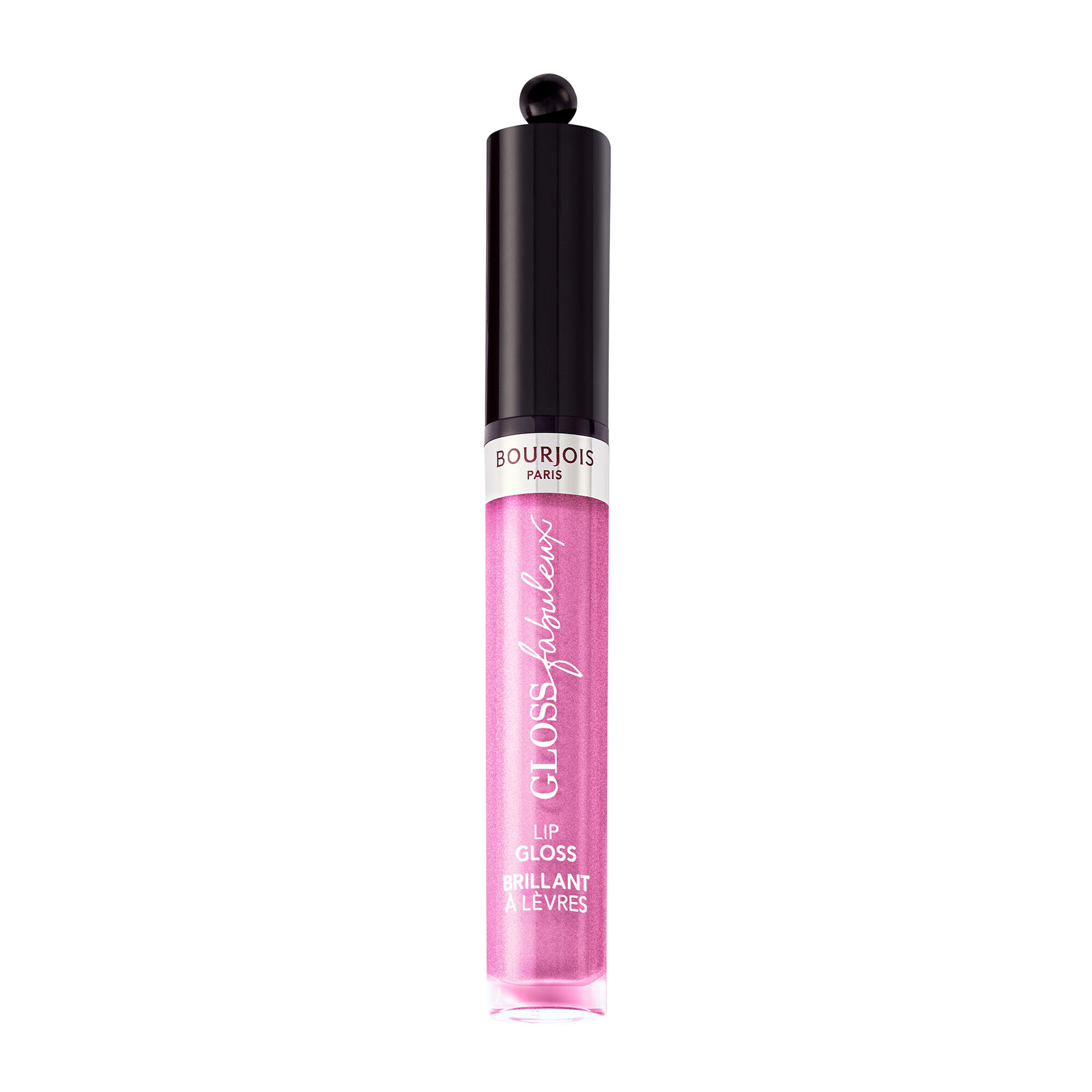 Bourjois Gloss Fabuleux Lipgloss – 04 Popular Pink, Nicht Klebend, Mit Arganöl & Vitamin E, 24h Pflege