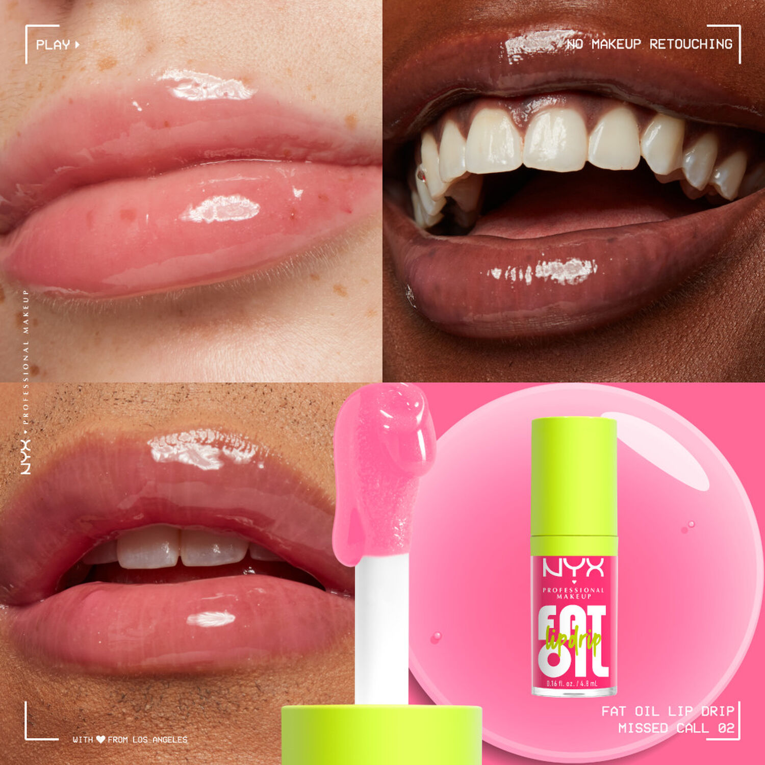 Rouge à lèvres NYX FAT OIL Inside Scoop 4,8 ml main image 0