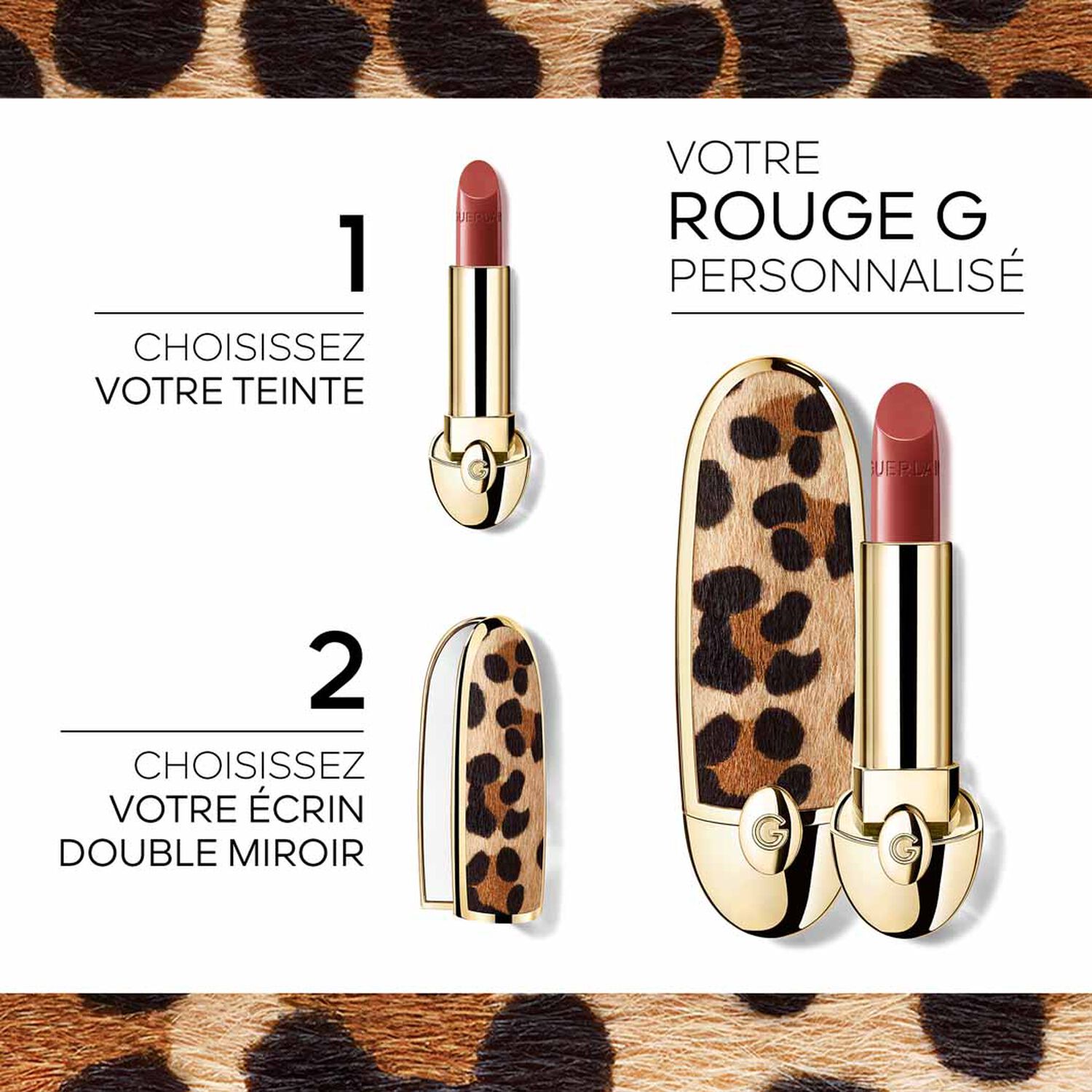 Ecrin Rouge G, The double mirror jewel case - Guerlain 