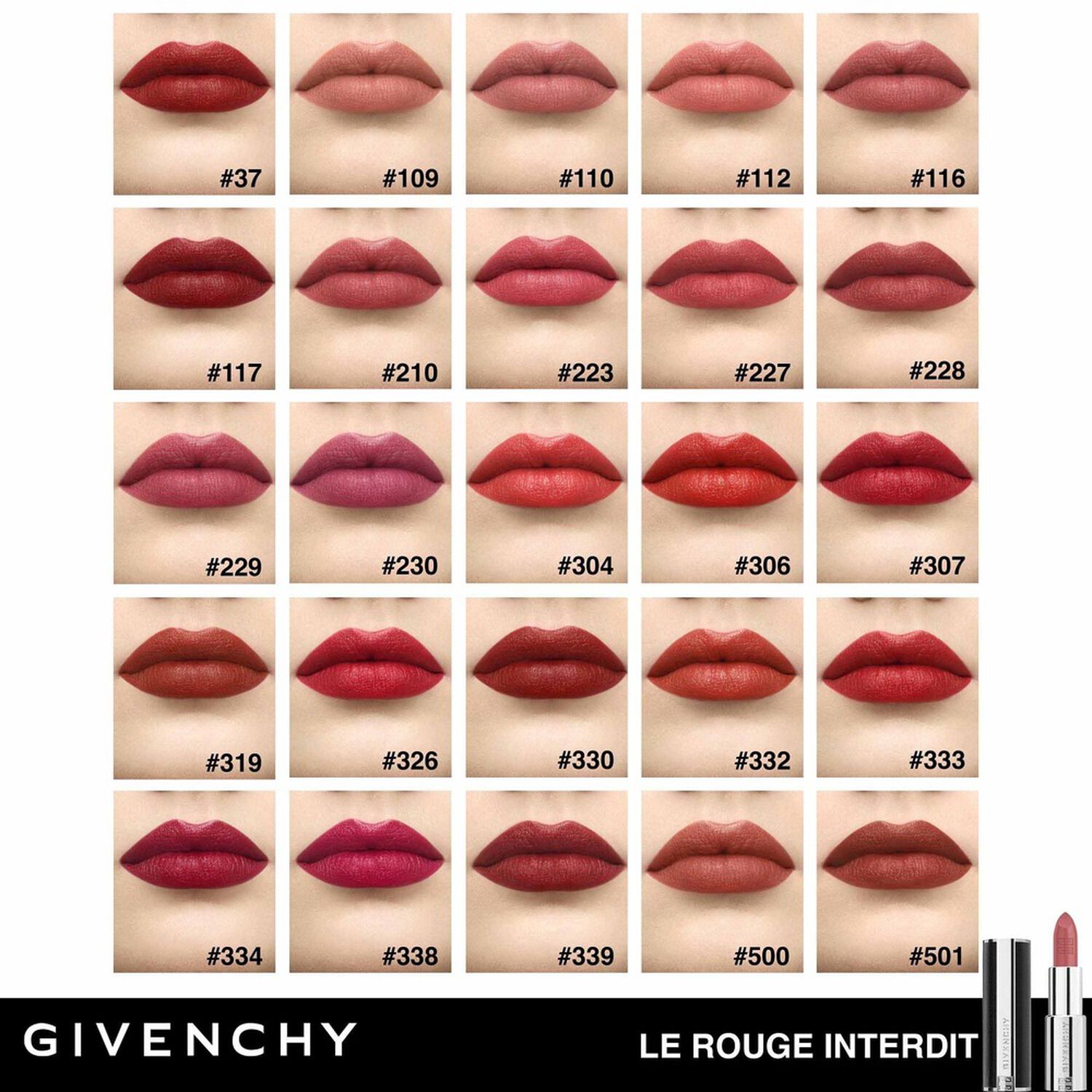 Le Rouge Interdit Intense Silk, Luminous Color Silk Finish 