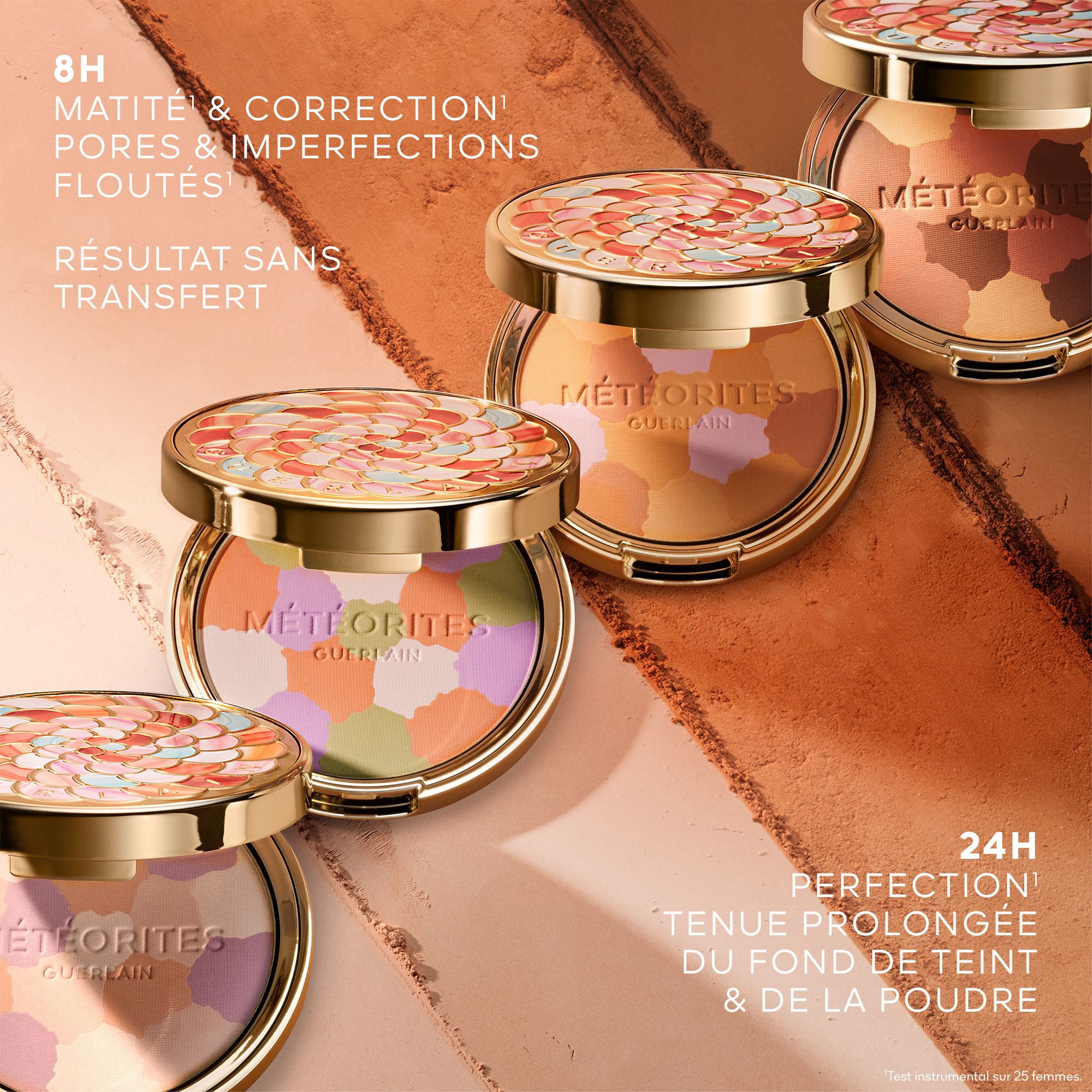 Météorites Compact, Matifying and Fixing Compact Powder - Guerlain
