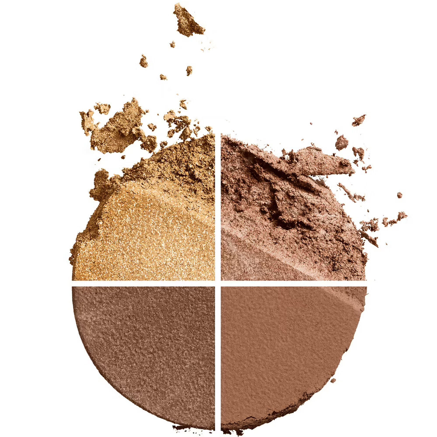 Palette De Fards à Paupières Clarins 06 FOREST - 4 Couleurs (nude, Effets Variés) - Neuf Mais Boîte Abîmée