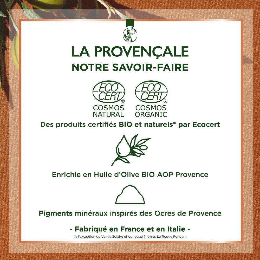 La Provençale Bio Augenbrauenstift – Natürlicher Brauenstift Mit Olivenöl, 3 Farbtöne, Für Intensiven Blick