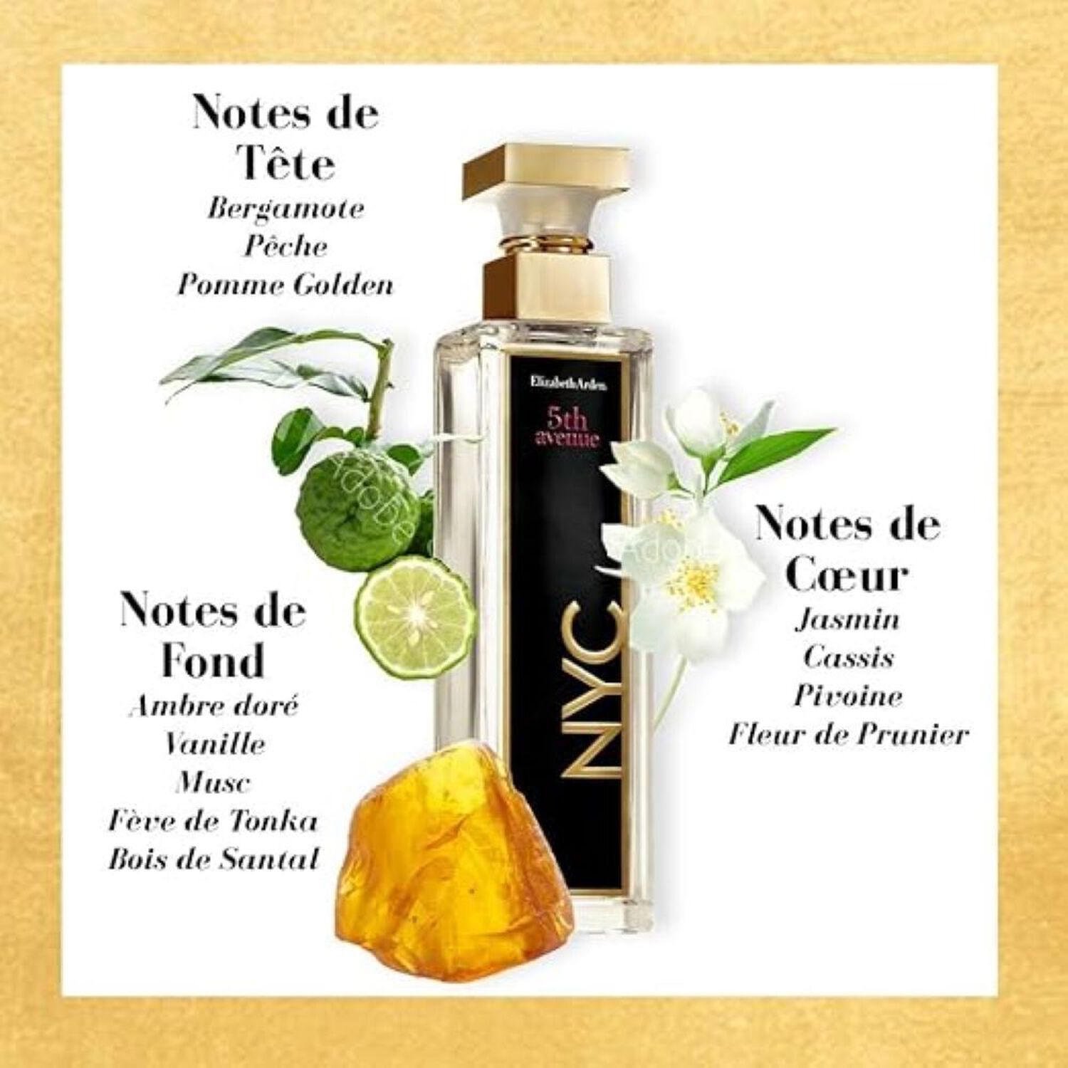 5th Avenue New York City, Eau de Parfum - Elizabeth Arden | MyOrigines  Produit