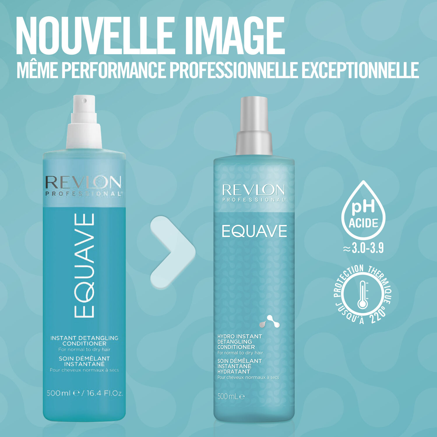 Spray Démêlant Instantané Equave - Sans Rinçage - 200 Ml - Hydronutritif - Pour Cheveux Secs