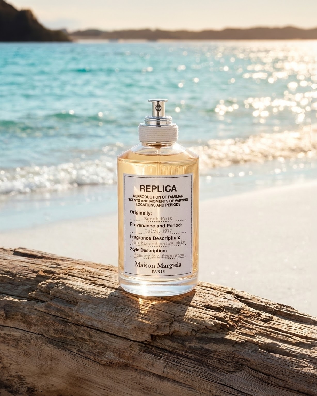 image eau de  toilette Replica Beach Walk