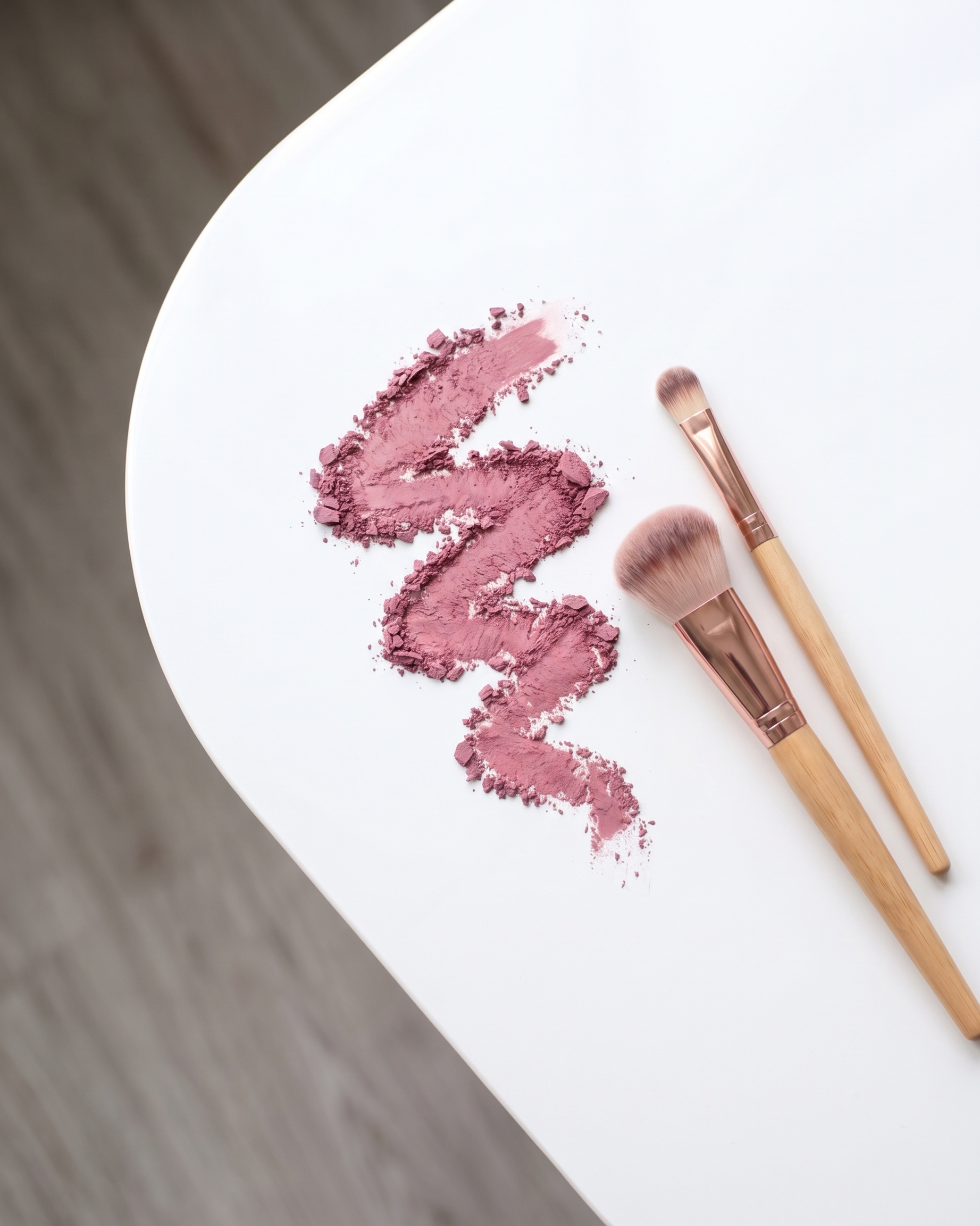 Table blush pinceaux