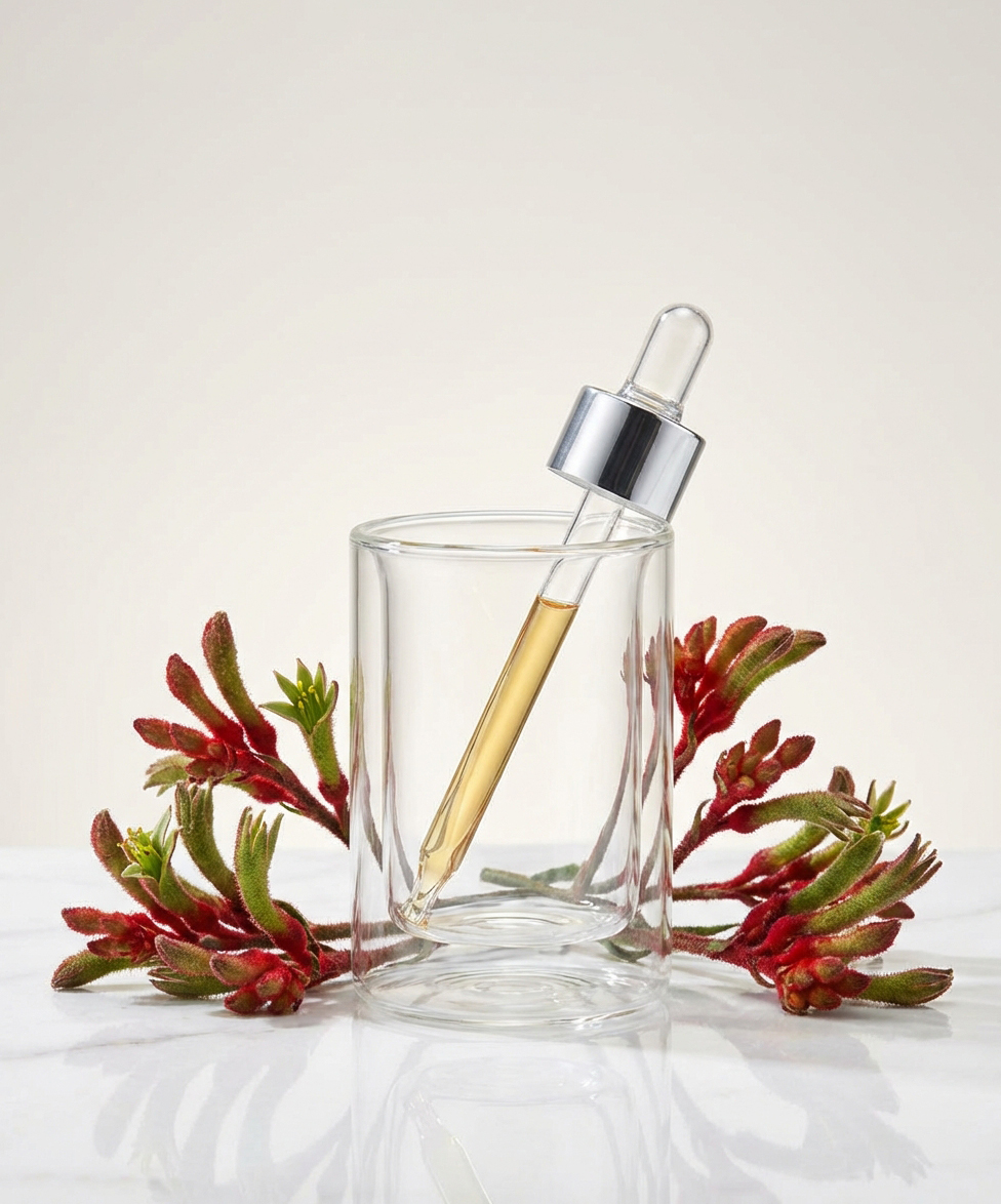 pipette s&eacute;rum et fleur de kanrougou