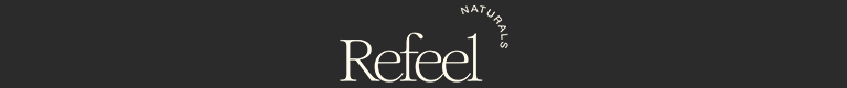 Refeel Naturals logo banner