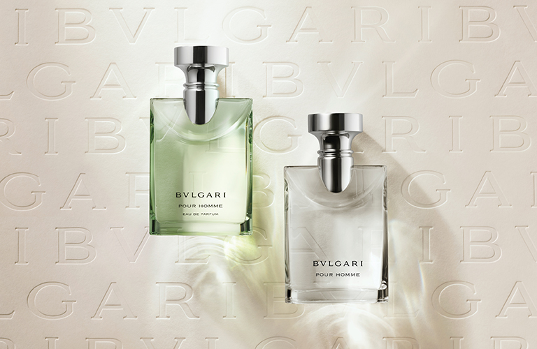 banni&egrave;re Bulgari pour homme