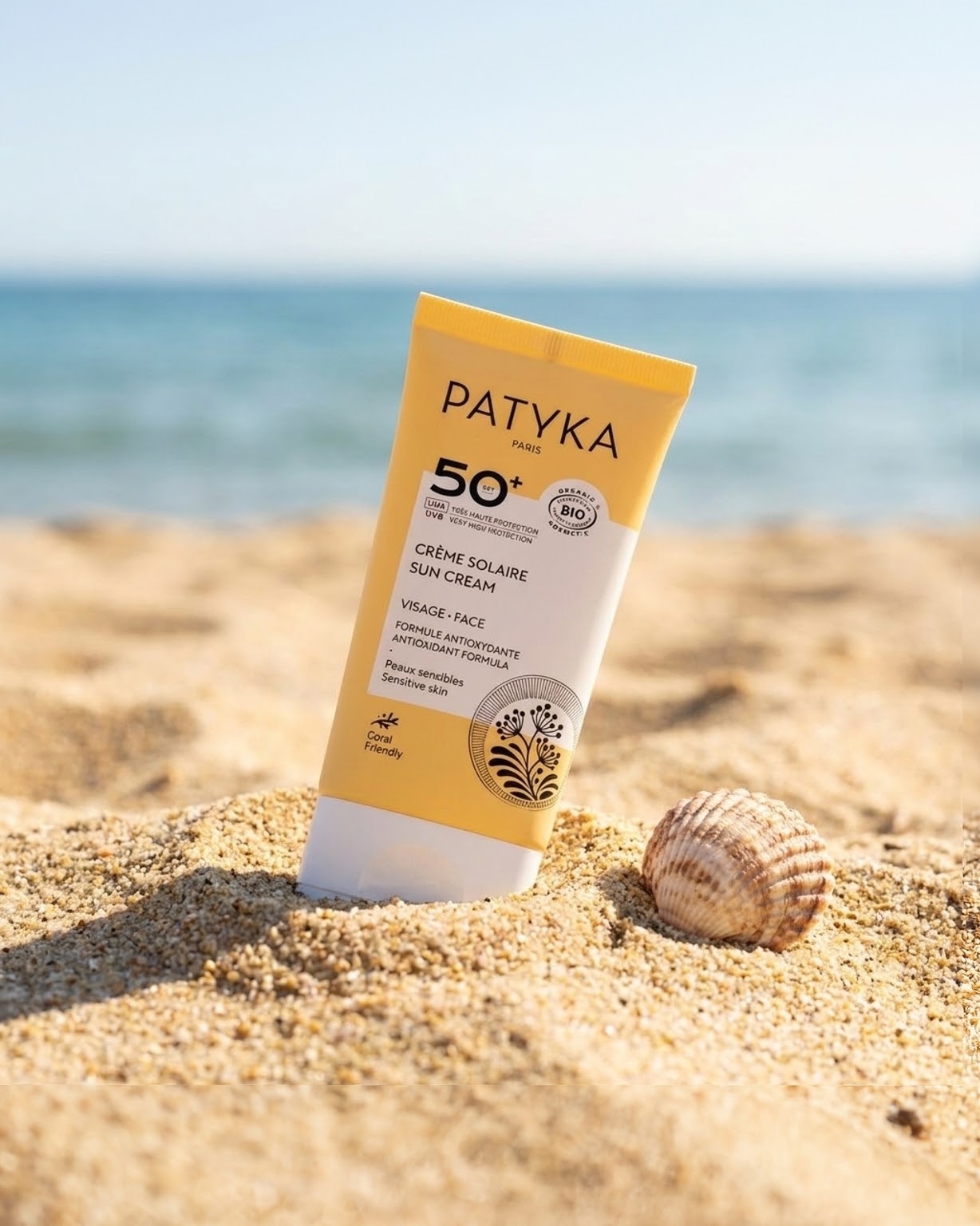 crème solaire patyka