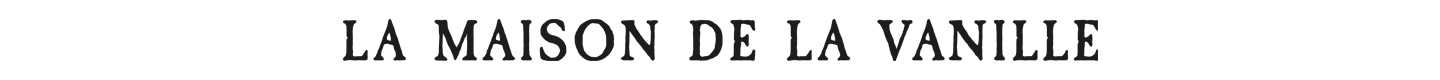logo La Maison de la Vanille