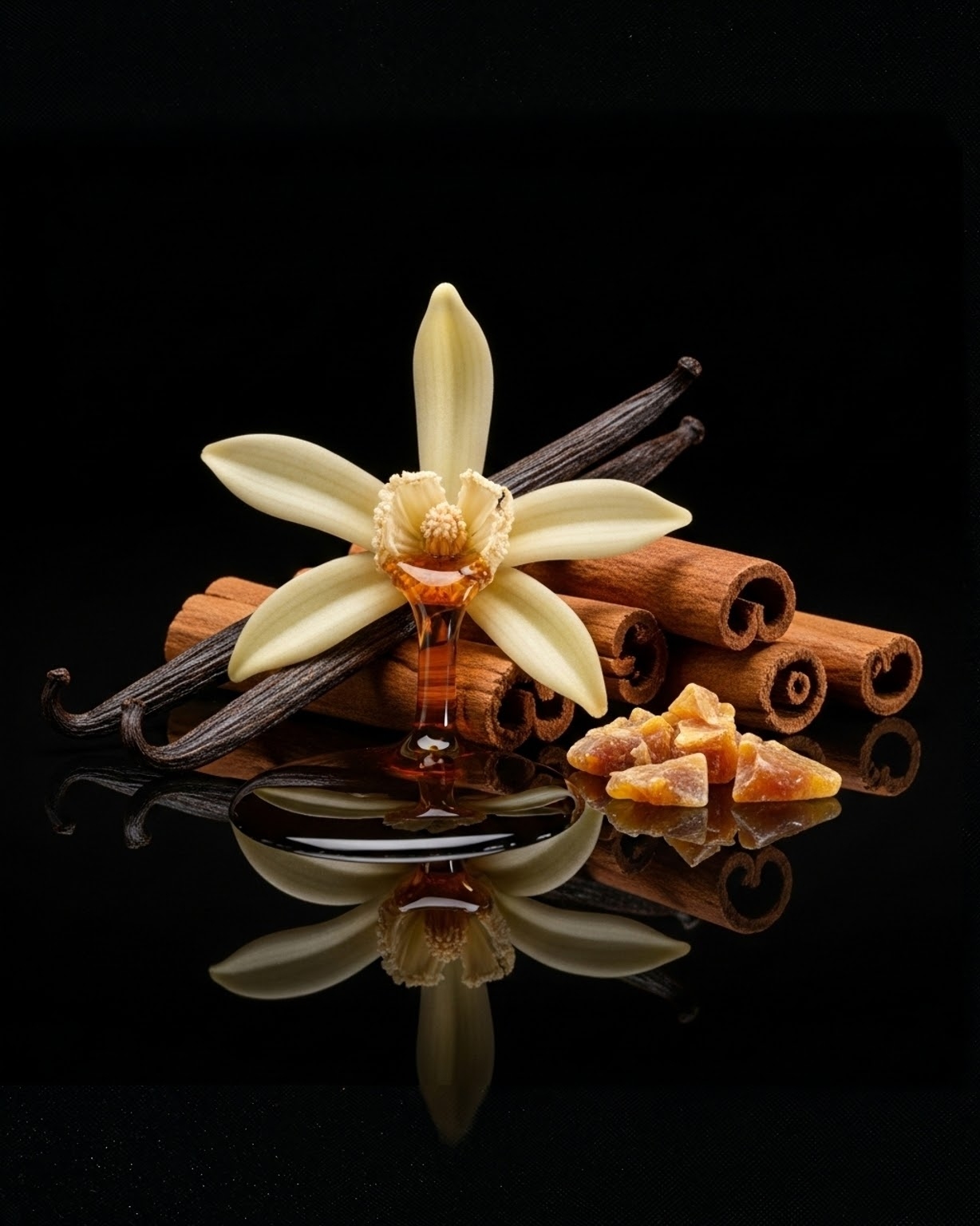 image vanille cannelle ambre