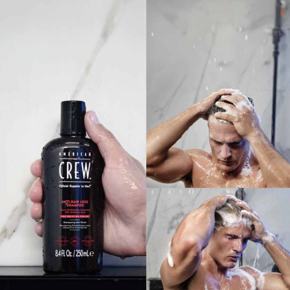 Shampooing et traitement anti-chute American Crew