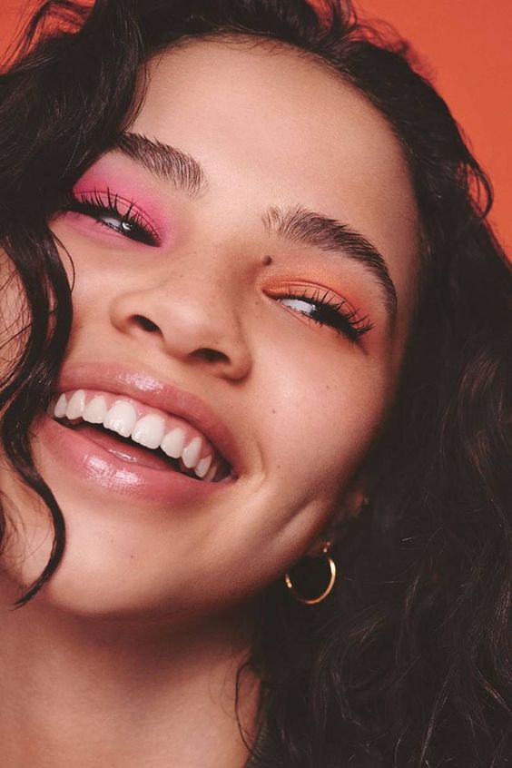 image fard &agrave; paupi&egrave;res femme noel 