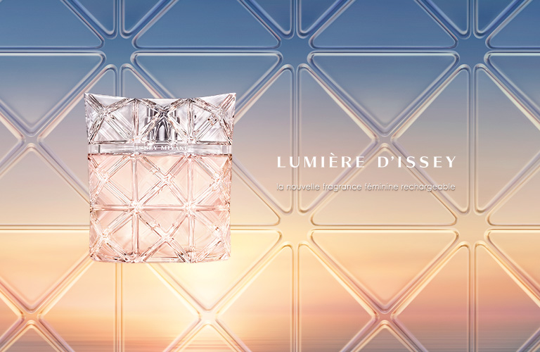 banniere lumi&egrave;re d'issey