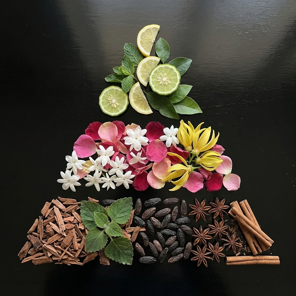 pyramide olfactive parfum