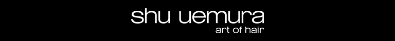 Shu uemura logo banner