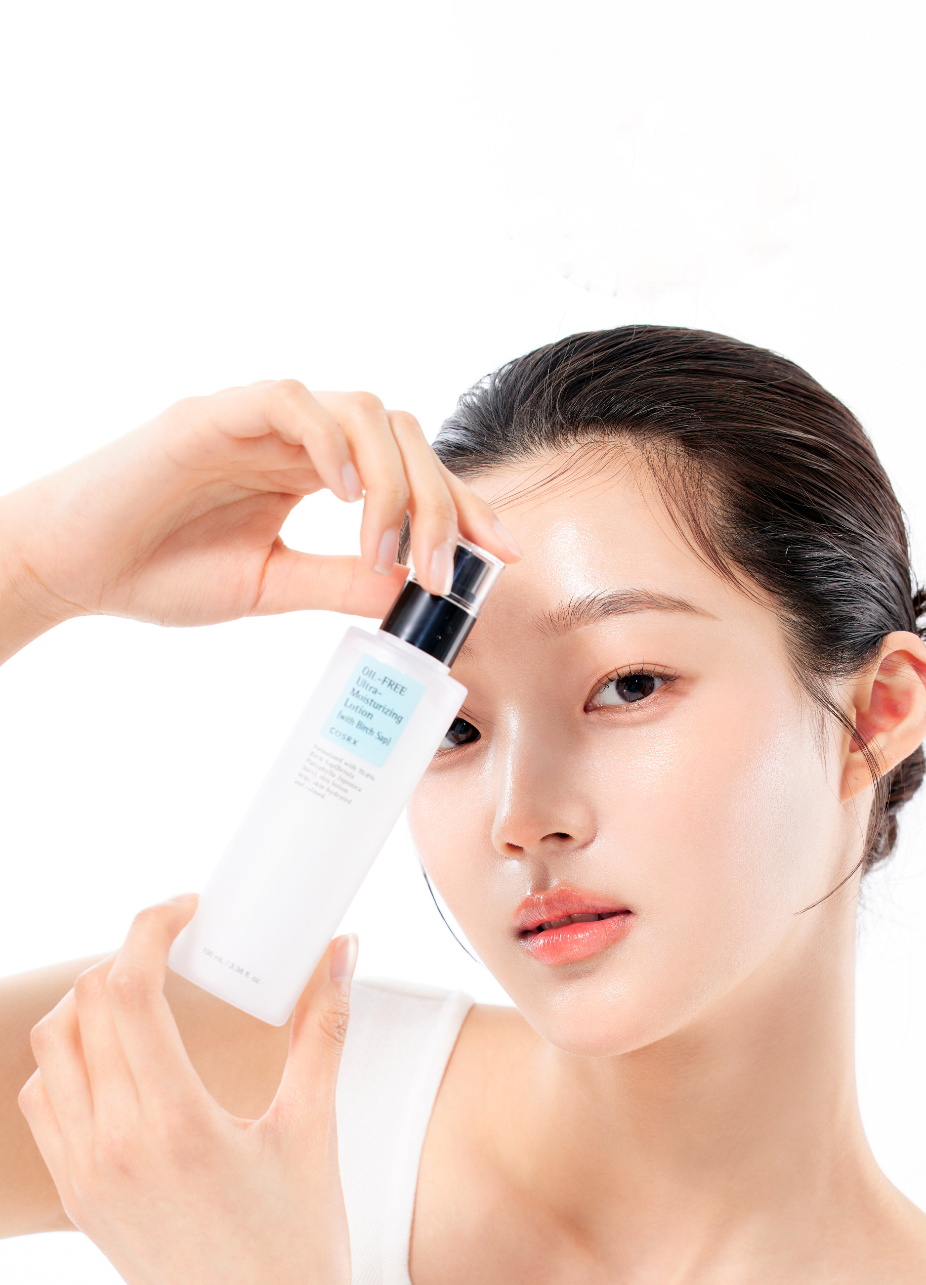 image femme cr&egrave;me visage