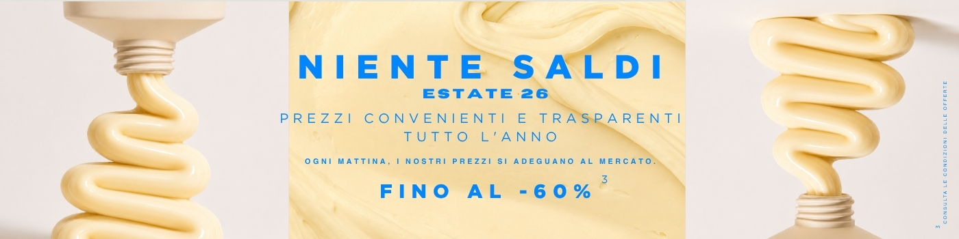 Niente saldi