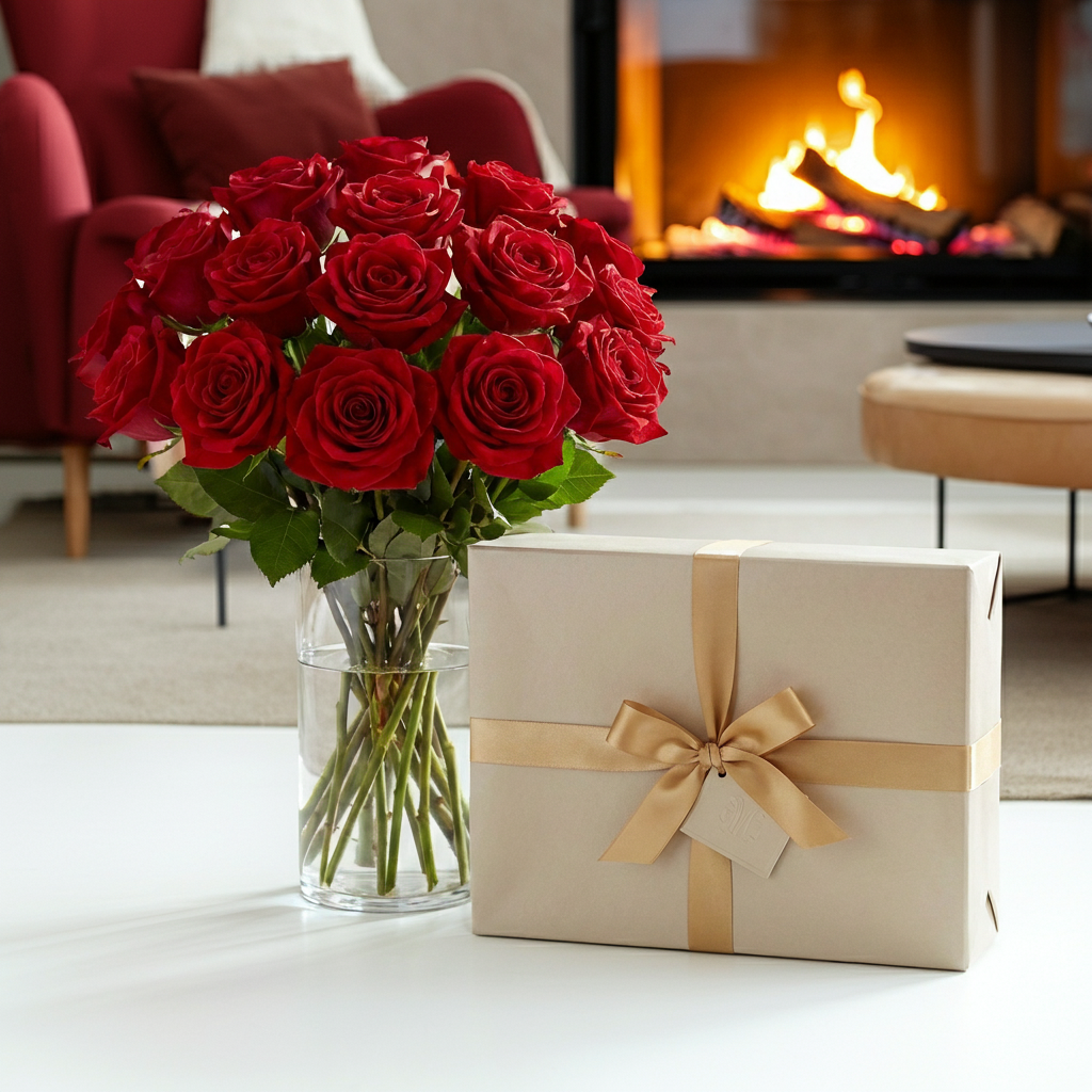 image cadeau saint valentin roses