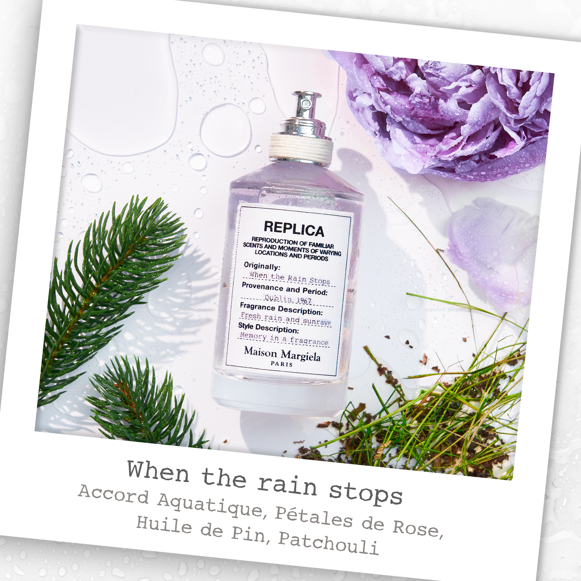 image eau de toilette Replica When the Rain Stops