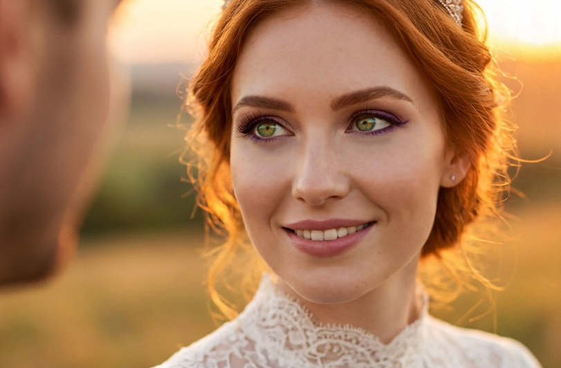 Guide sp&eacute;cial maquillage mariage yeux verts