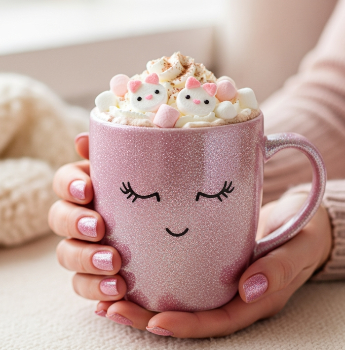 image main femme tasse chocolat 