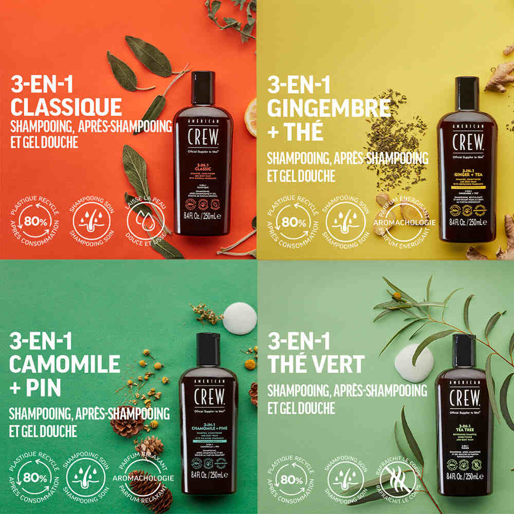 Shampooing American Crew