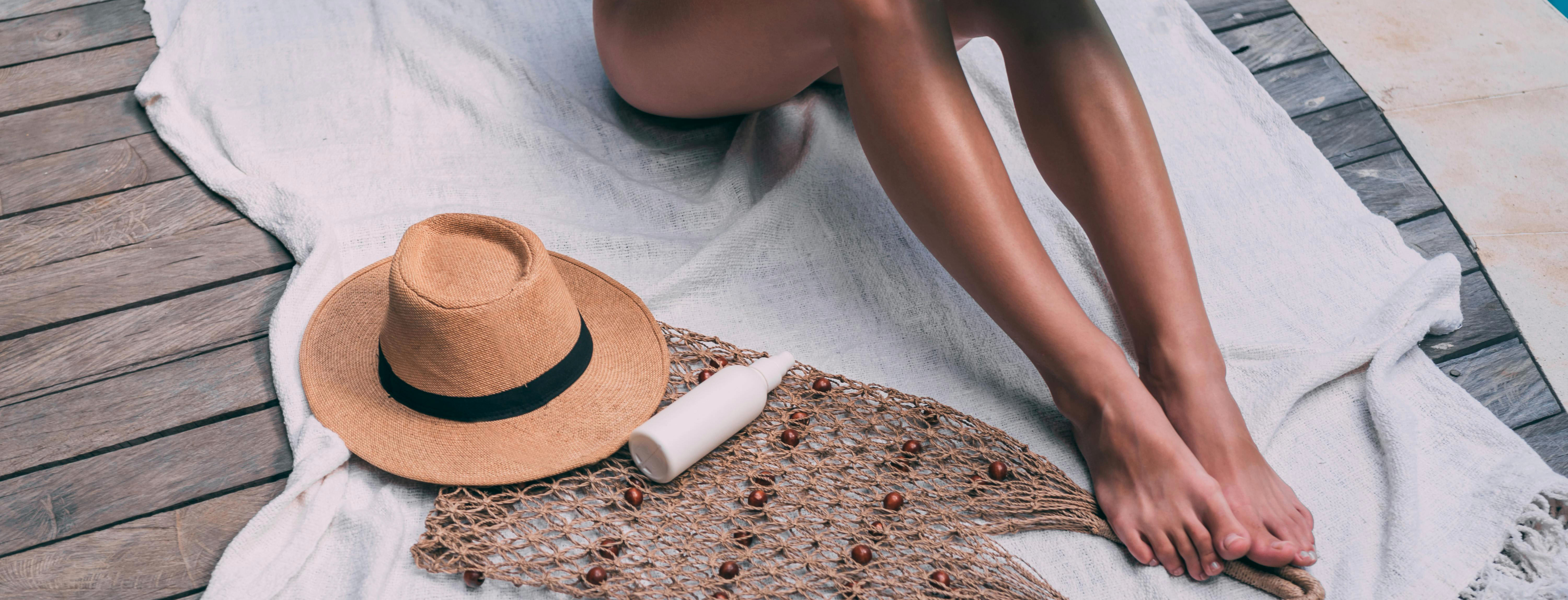 banner peau bronzée