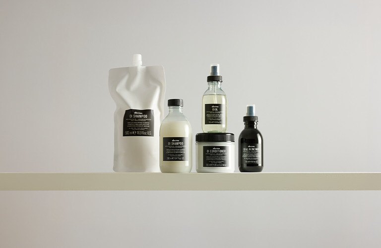 banniere slider davines gamme oi