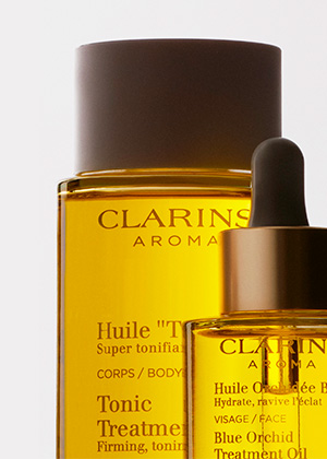 Huile anti eau clarins soin corps