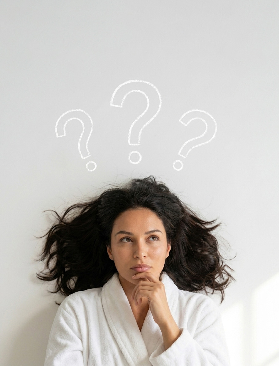 femme qui se pose des questions