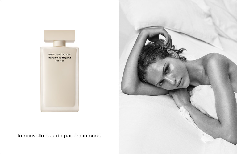 banner Narciso Rodriguez Pure Musc Blanc