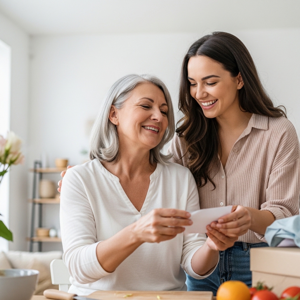 une fille et sa m&egrave;re 