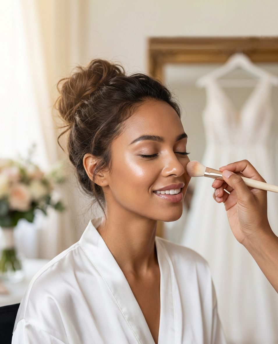 image mariée maquillage