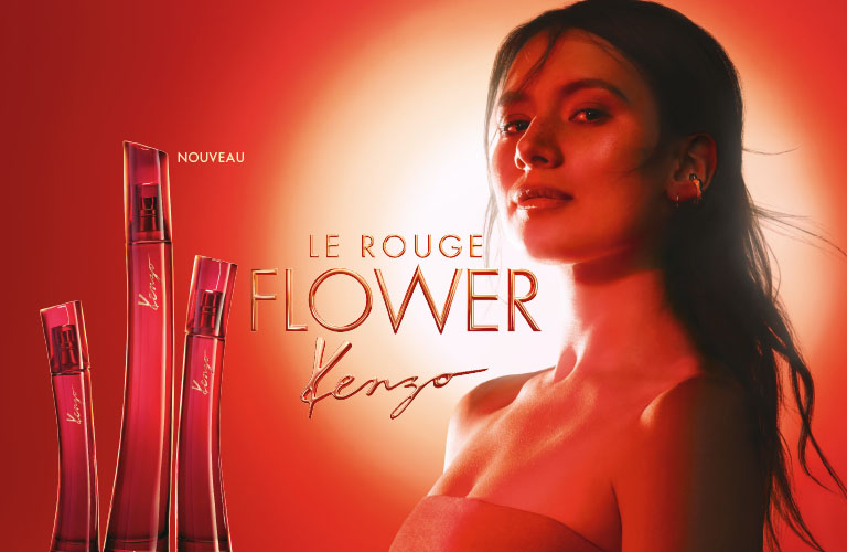 banniere kenzo le rouge Flower