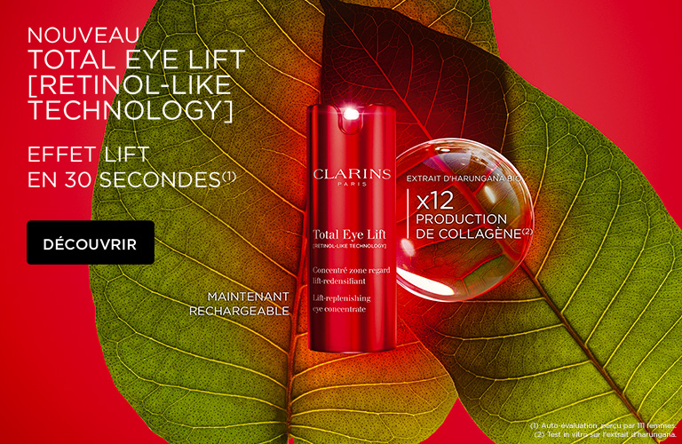 banniere clarins Total Eye Lift