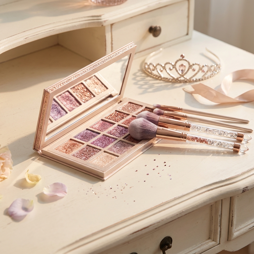 maquillage paillettes