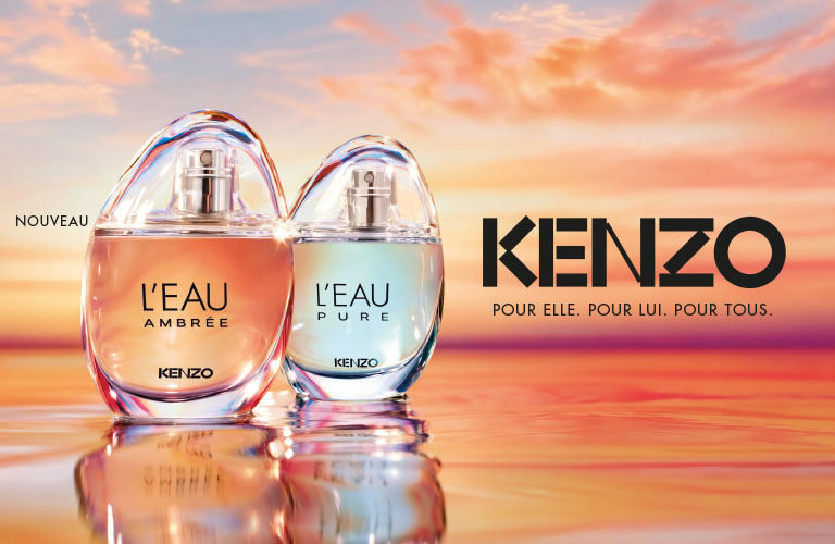 banniere kenzo l'eau 