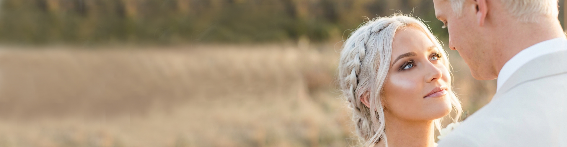 banner mari&eacute;e aux yeux bleus 