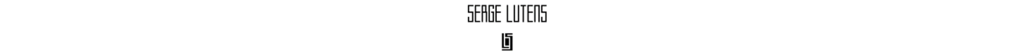 logo Serge Lutens